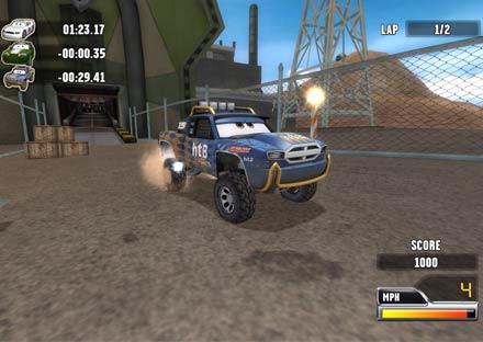 pixar cars characters. Cars Race-O-Rama Screenshot