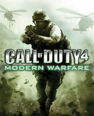 COD4 Modern Warfare logo Infinity Ward's Call of Duty 4: Modern Warfare 
