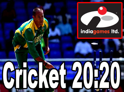 cricket games for pc. Indiagames Cricket 20:20 Game