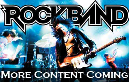 Rock Band More Content Coming