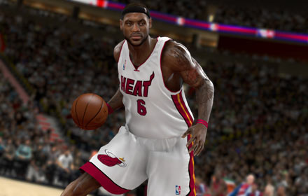 lebron james heat. NBA 2K11 James Heat