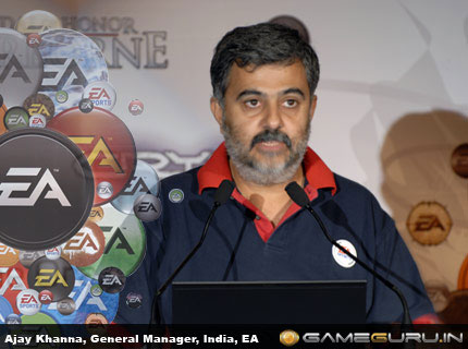 Ajay Khanna, GM, India, EA