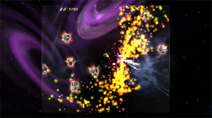 Asteroids XBLA Screenshots