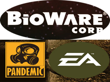 BioWare, Pandemic Studios and EA