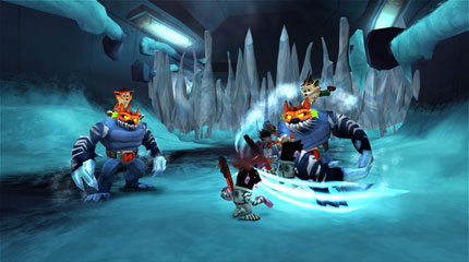 Crash of the Titans Wii Screenshots
