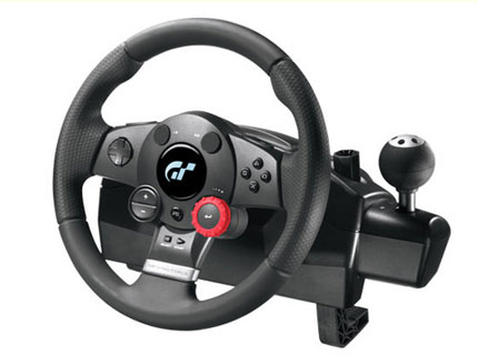  Logitech Driving Force GT Racing Wheel