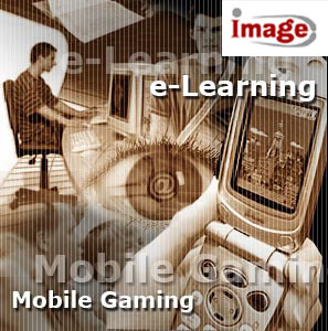 Mobile Gaming and e-learning image with  Image Infotainment Ltd logo