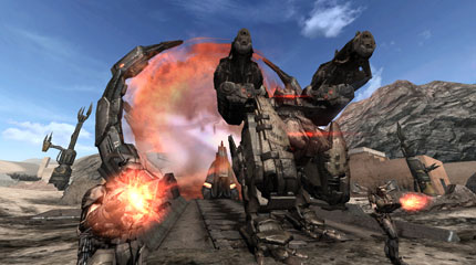 Enemy Territory Quake Wars PS3 Screenshots