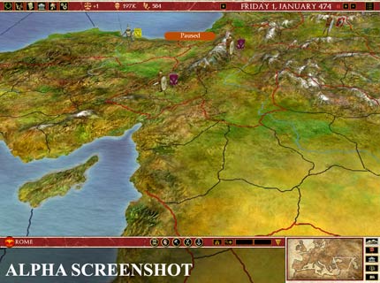 Europa Universalis: Rome Screenshots