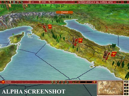 Europa Universalis: Rome Screenshots