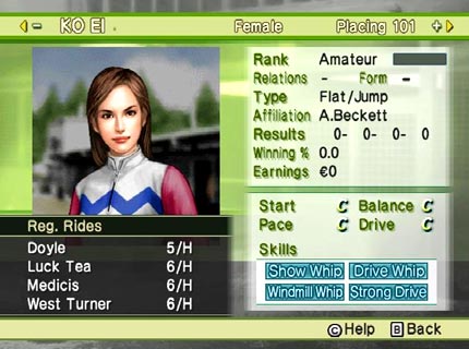 G1 Jockey for Nintendo Wii Screenshots