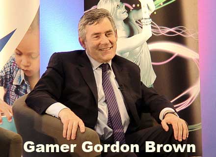Gamer Gordon Brown