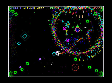 Geometry Wars: Galaxies on Nintendo DS and Wii