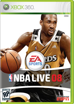 Gilbert Arenas - Cover Athlete of NBA Live 08