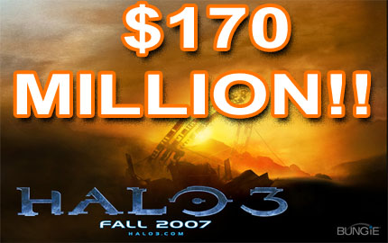 Halo 3 - $170 Million!