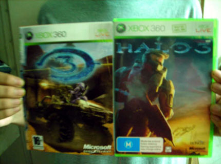 Pirated Copies of Halo 3 in India 3