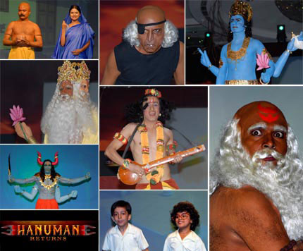 Hanuman Returns Mobile Game Announced by Jump Games in Mumbai, India 5 Indian Cosplay