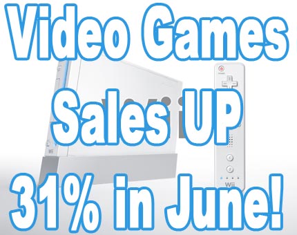 Video Game Sales Rise 31 Percent 