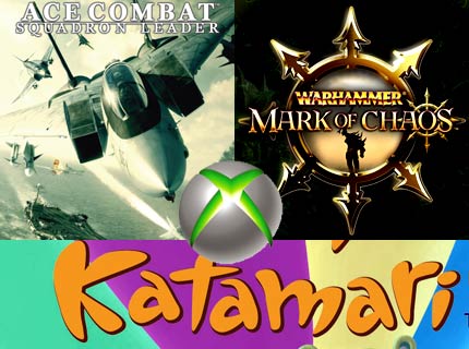 Ace Combat, Warhammer and Katamari on Xbox 360