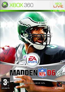 Madden NFL 07 Xbox 360 Cover