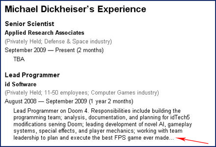 Michael Dickheiser Doom 4