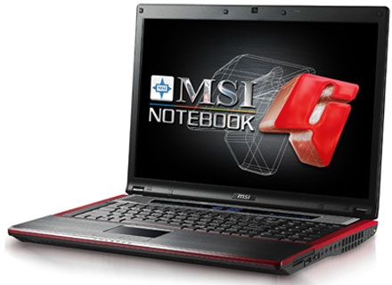 MSI GX723 Notebook