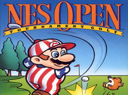 NES Open Tournament Golf on Wii