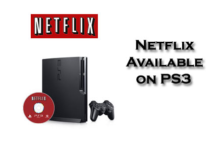 Netlfix Available on PS3