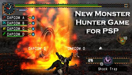 New Monster Hunter PSP