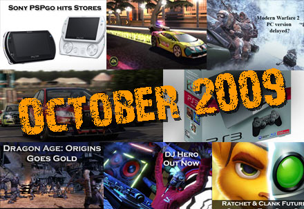 October 2009 Video Games