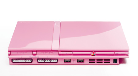 Pink PlayStation 2