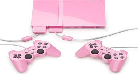 Pink PlayStation 2 Console