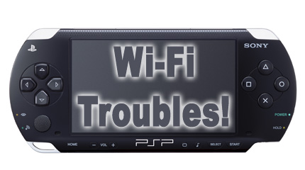 PSP Wi-Fi Troubles