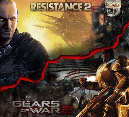 Resistance 2 Gears Of War 2