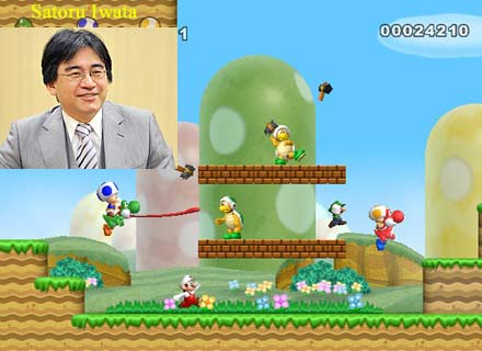 Satoru Iwata Super Mario