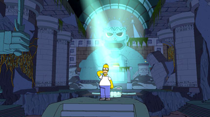The Simpsons Game Screenshots