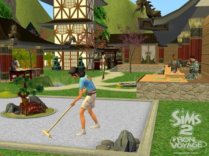 Sims 2 Bon Voyage Screenshots