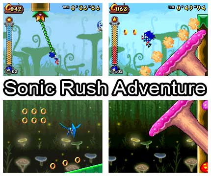 Sonic Rush Adventure Screenshots