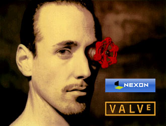 Valve & Nexon Logo