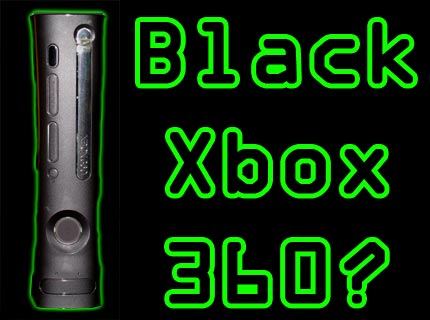 Black Xbox 360?