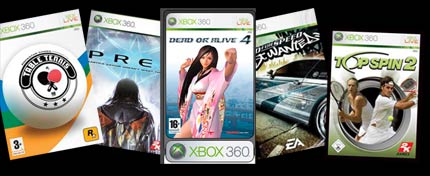 New Xbox 360 Game Titles