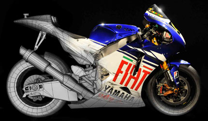 Yamaha MotoGP Render