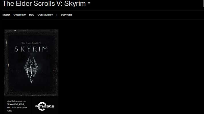 Skyrim coming to PS4 and Xbox One? Bethesda’s website says so 1 Skyrim