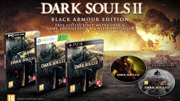 Pre-order your copy of Dark Souls 2 Collector’s and Black Armour Editions 2 Black Armour Edition