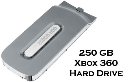 250GB Xbox 360 Hard Drive