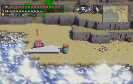 3D Dot Game Heroes Screenshot