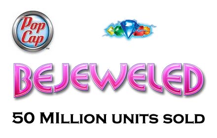 Bejeweled 50 Million Sold