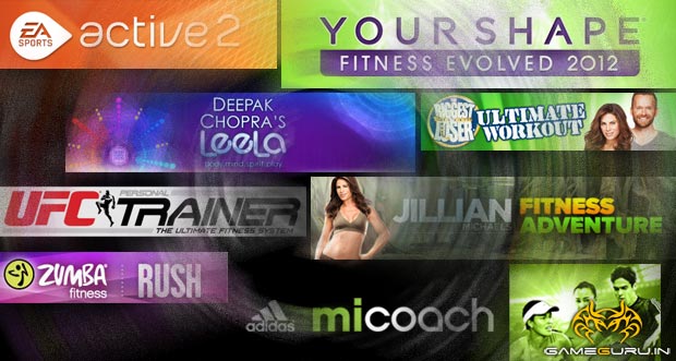Best Kinect Fitness Games Logos