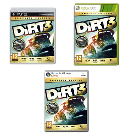 DiRT 3 Complete Edition Packshots