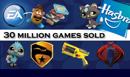 EA Hasbro 30 Million Sold